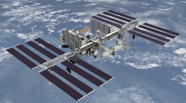 La gigantesca stazione spaziale