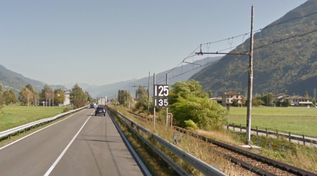 I limiti di velocità per i treni (Pian della Selvetta)