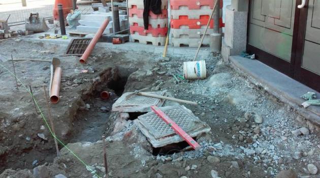 Piazzale Bertacchi. Inaugurato prima di Natale. Di nuovo cantiere