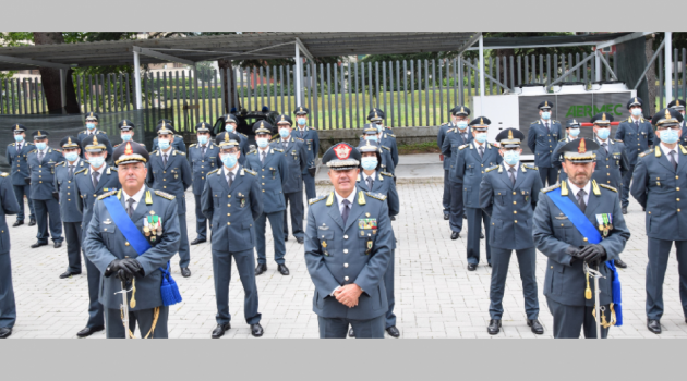 La cerimonia di avvicendamento nella carica di Comandante Provinciale