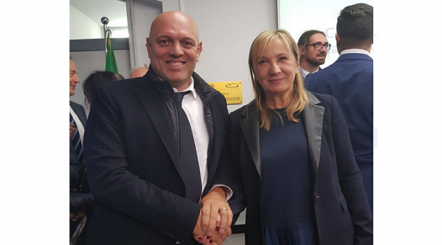 Le congratulazioni dell'assessore Sirtori alla neoeletta