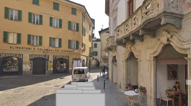 Un angolo caratteristico di Morbegno