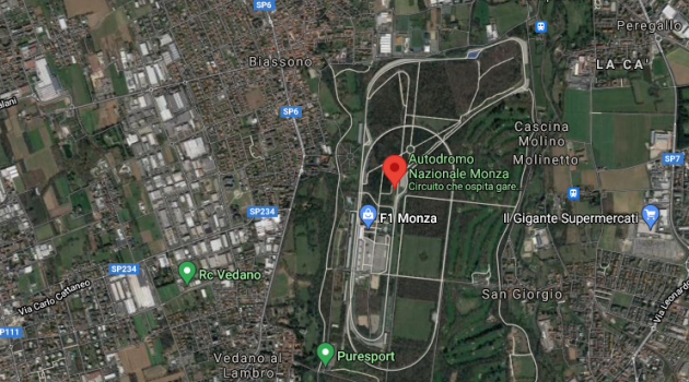 L'autodromo di Monza
