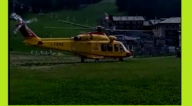 L'operazione di soccorso on Valfurva