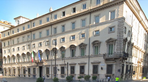 Palazzo Chigi sede del Governo