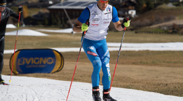 Federico in pista