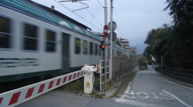 Passaggio a livello per Caiolo
