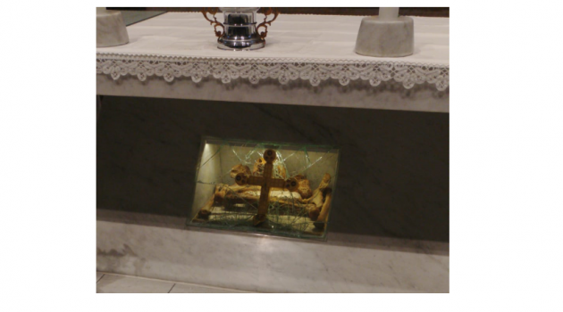 Le reliquie del Beato Rusca