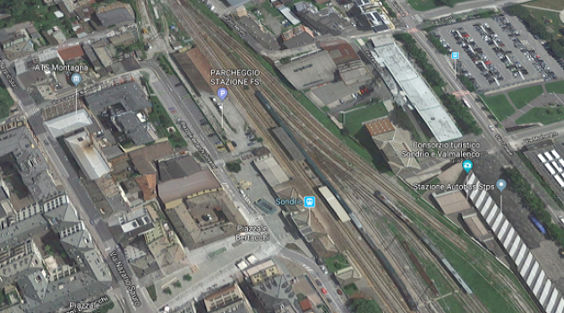 La stazione di Sondrio