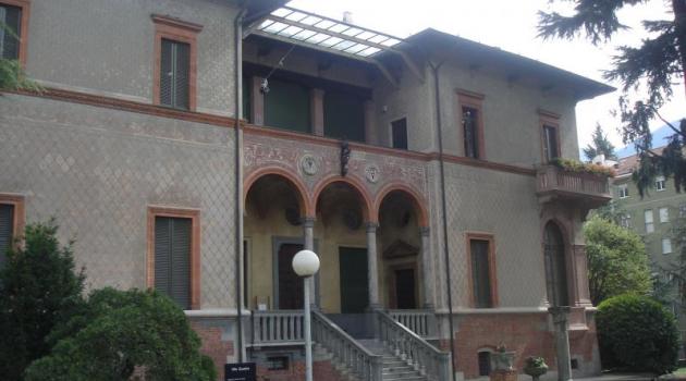 Villa Quadrio, Biblioteca di Sondrio